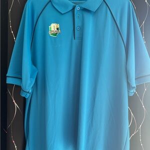 OHSAA Volleyball Official’s Blue Polo Shirt